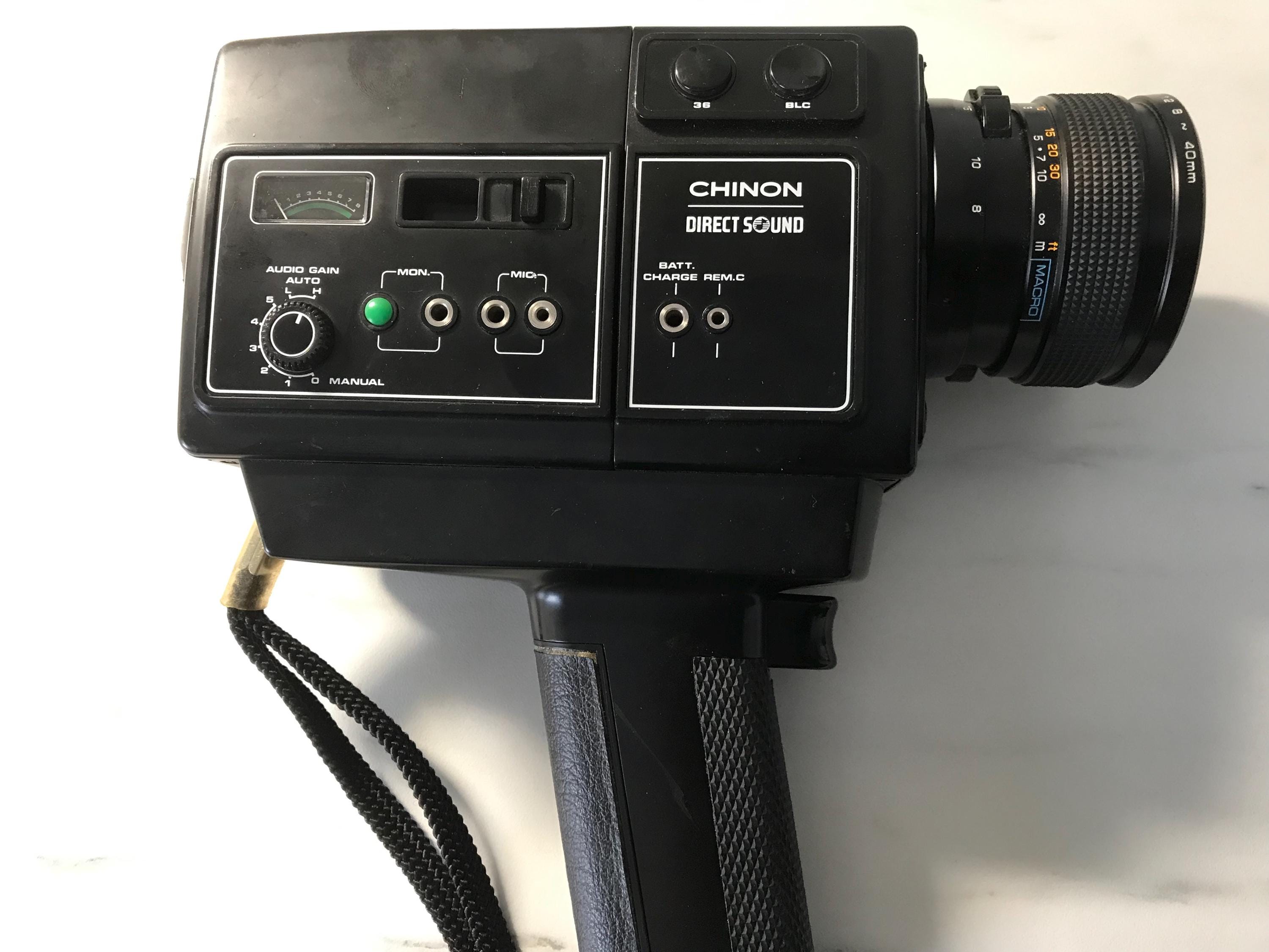 Vintage Chinon 506 SM XL Super 8 Movie Camera – Direct Sound