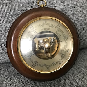 vintage barometer. made in Sweden.
