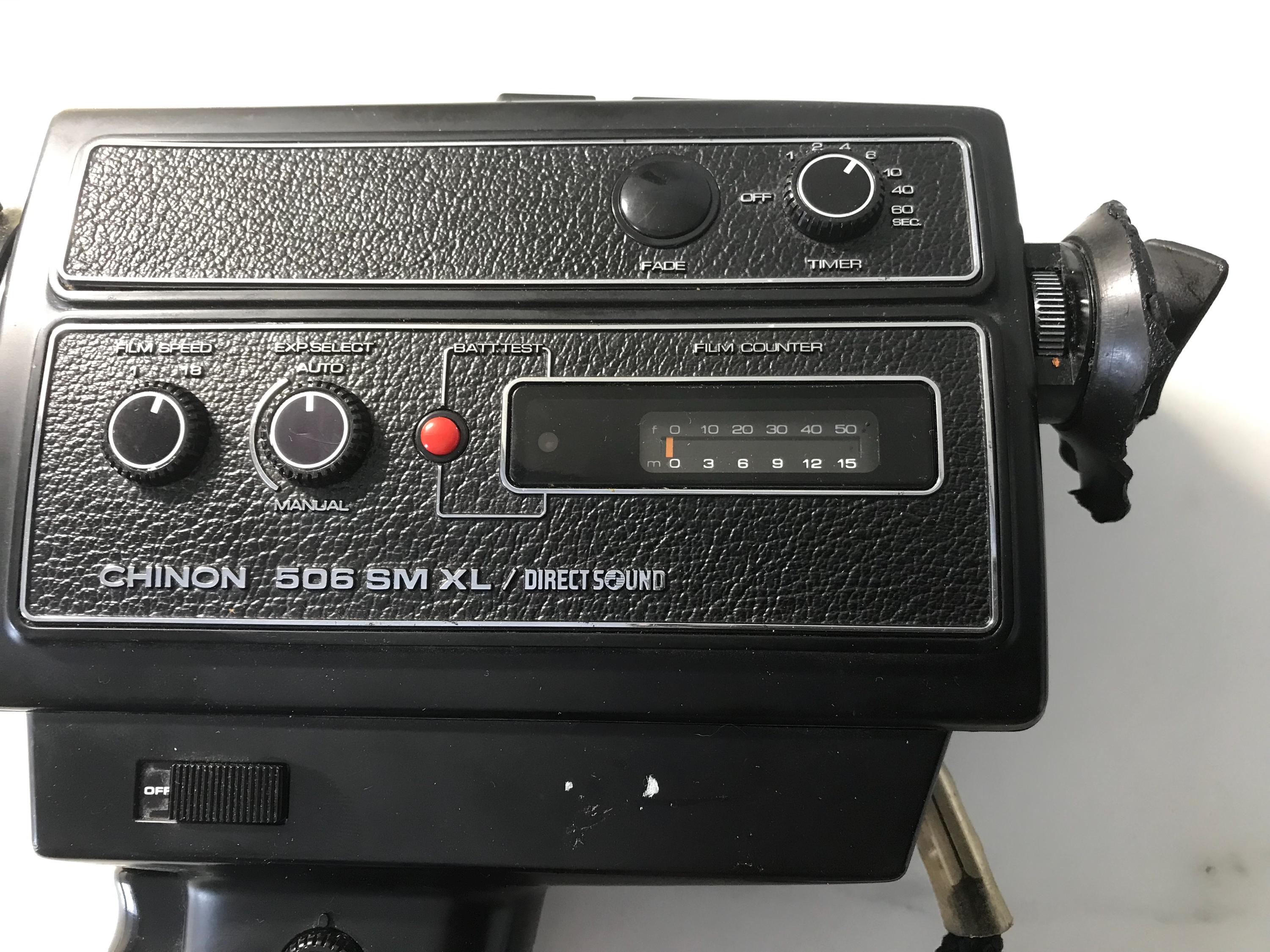 Vintage Chinon 506 SM XL Super 8 Movie Camera – Direct Sound