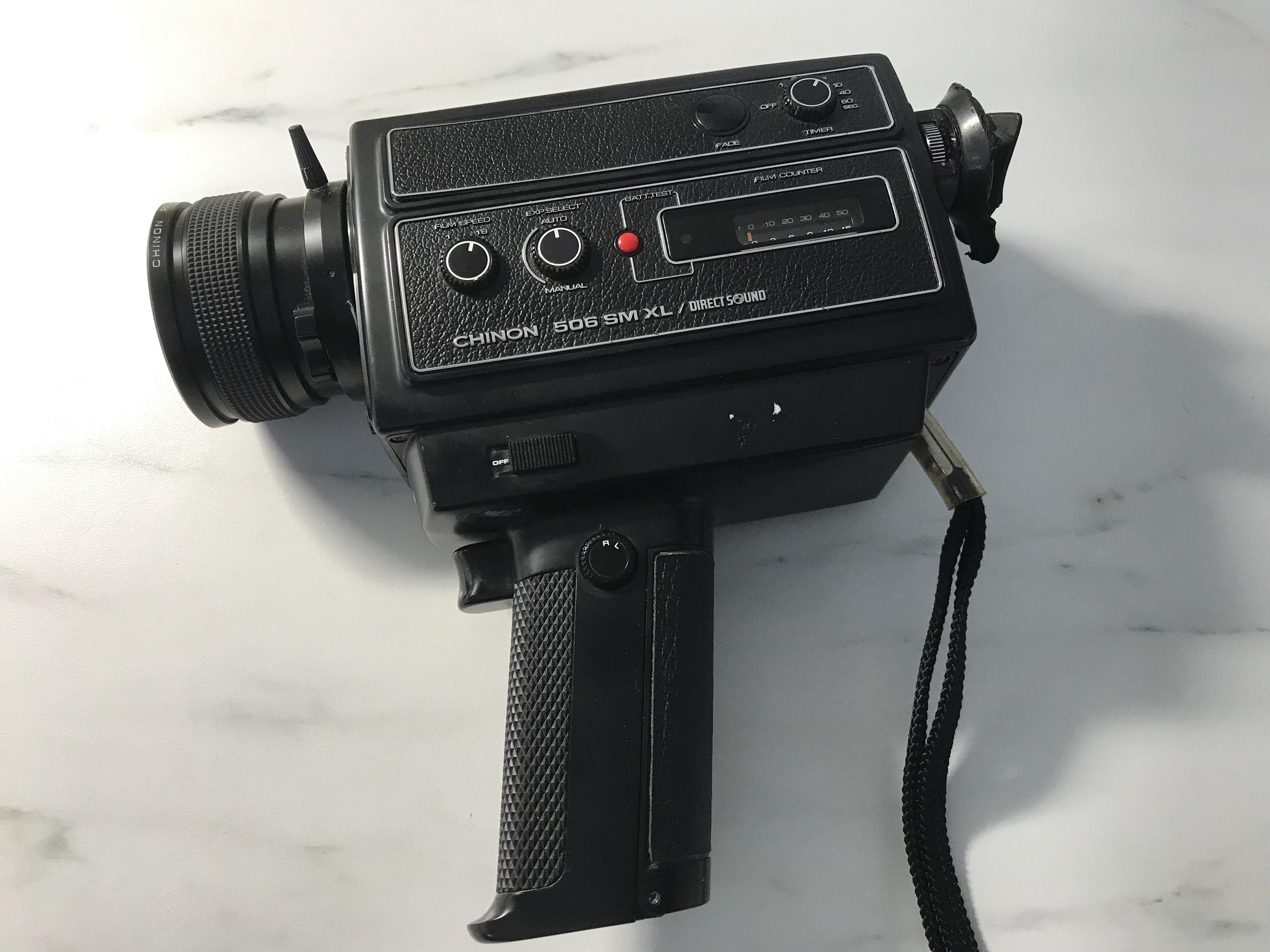 ⭐CHINON 8㎜ カメラ 506 SM Camera　ジャンク⭐ Vintage Chinon 506 SM XL Super 8 Movie Camera – Direct Sound