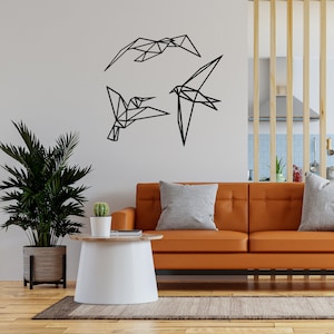WOODEN WALL PANELS 3 pieces, mosaic panels, Wall Decor, birds Wall Panel, Bedroom Decoration, Decoration for the living room