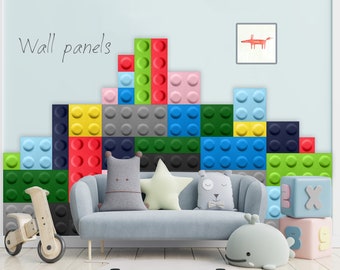 Filz Wandpaneele | Wandfilz Kopfteil | FILZPLATTEN 3D | Farben und Größen | Schlafzimmer Dekoration | Wanddeko für Kinderzimmer | Akkustisches Paneel