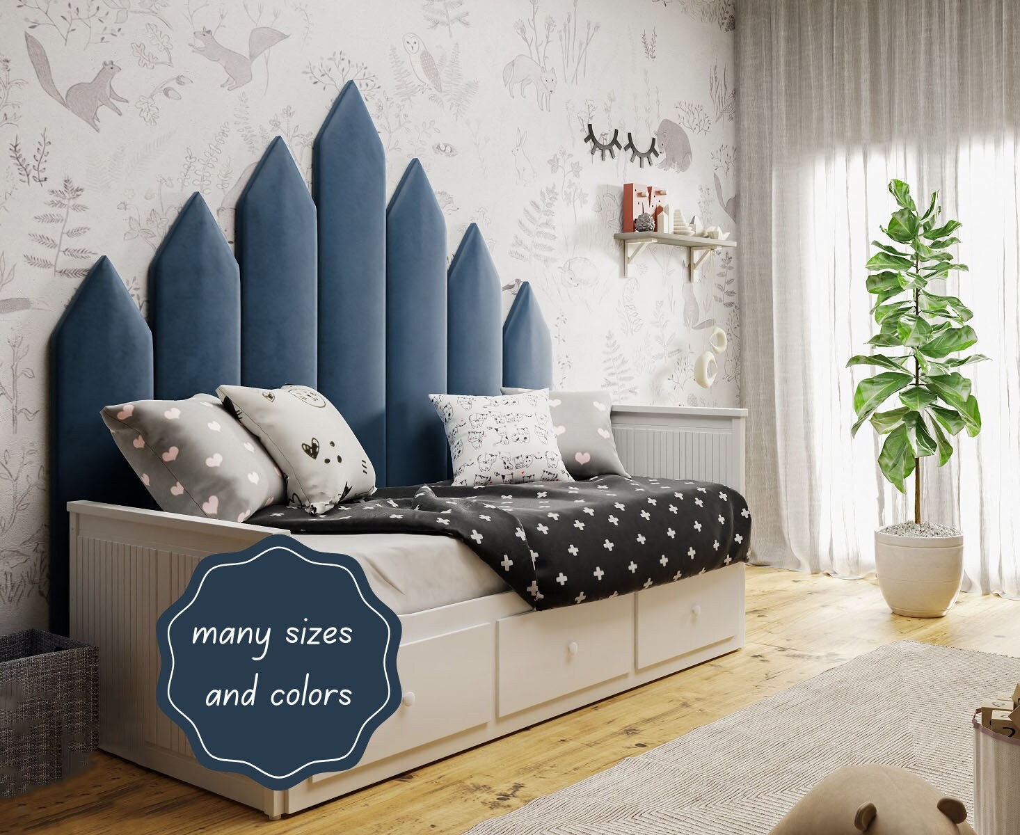 Toddler headboard -  Italia