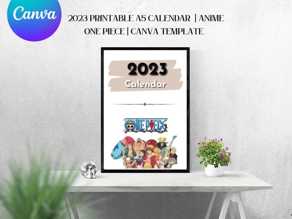 Calendar 2023 One Piece Anime