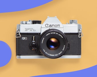Canon FTB 35 mm Filmkamera - Restaurierte Vintage Kamera