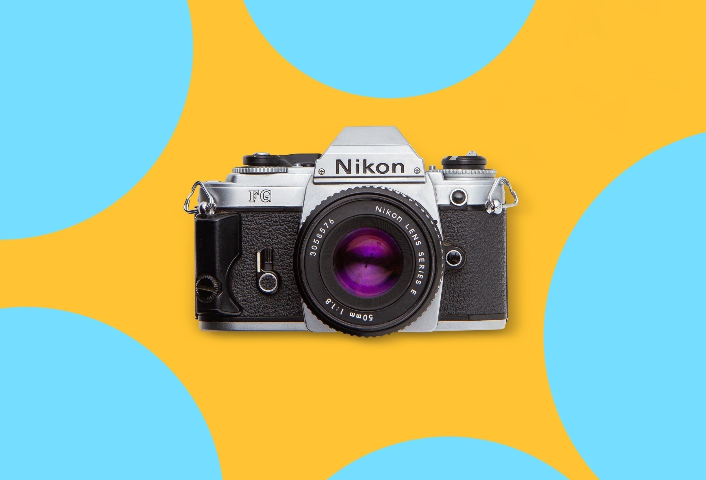 Nikon FG 35mm Film Camera Restored Vintage Camera photo