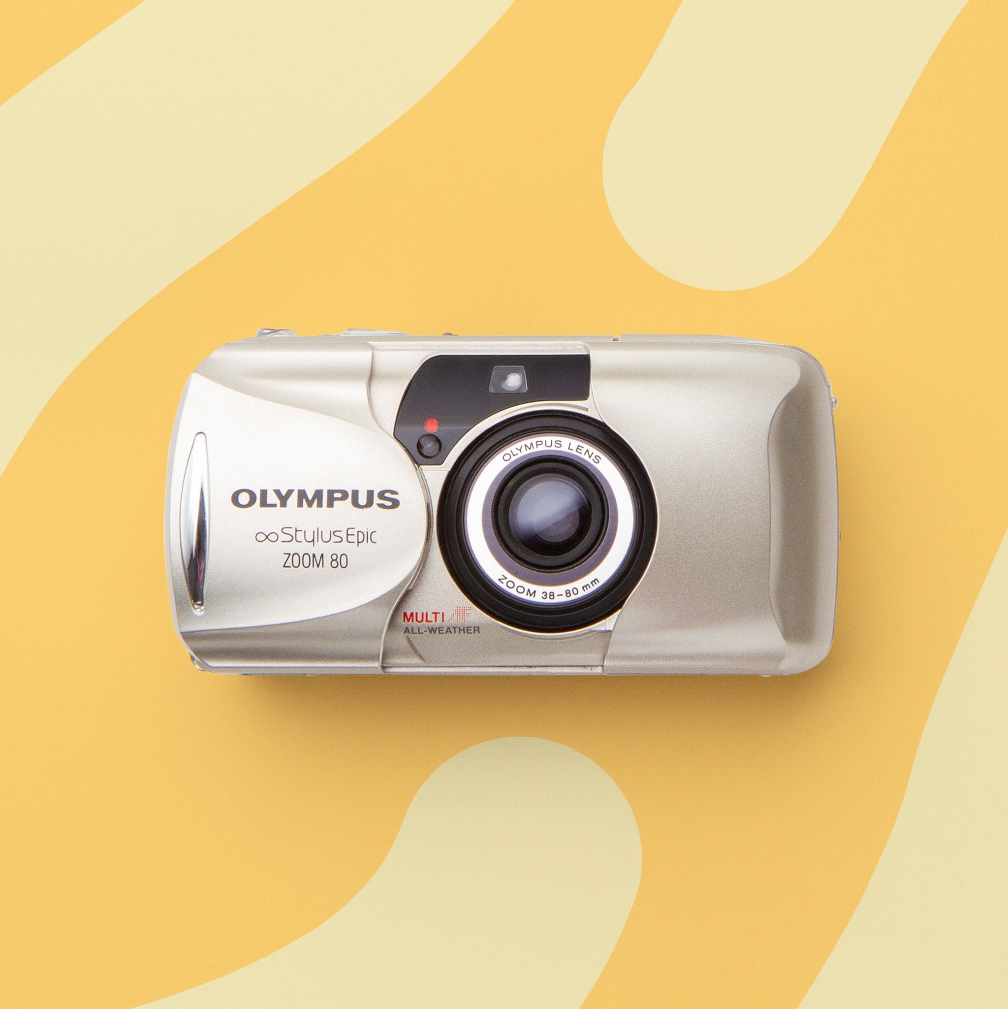 ☆良品☆ Olympus mju II Zoom VF 38-80mm コンパクトカメラ 4913