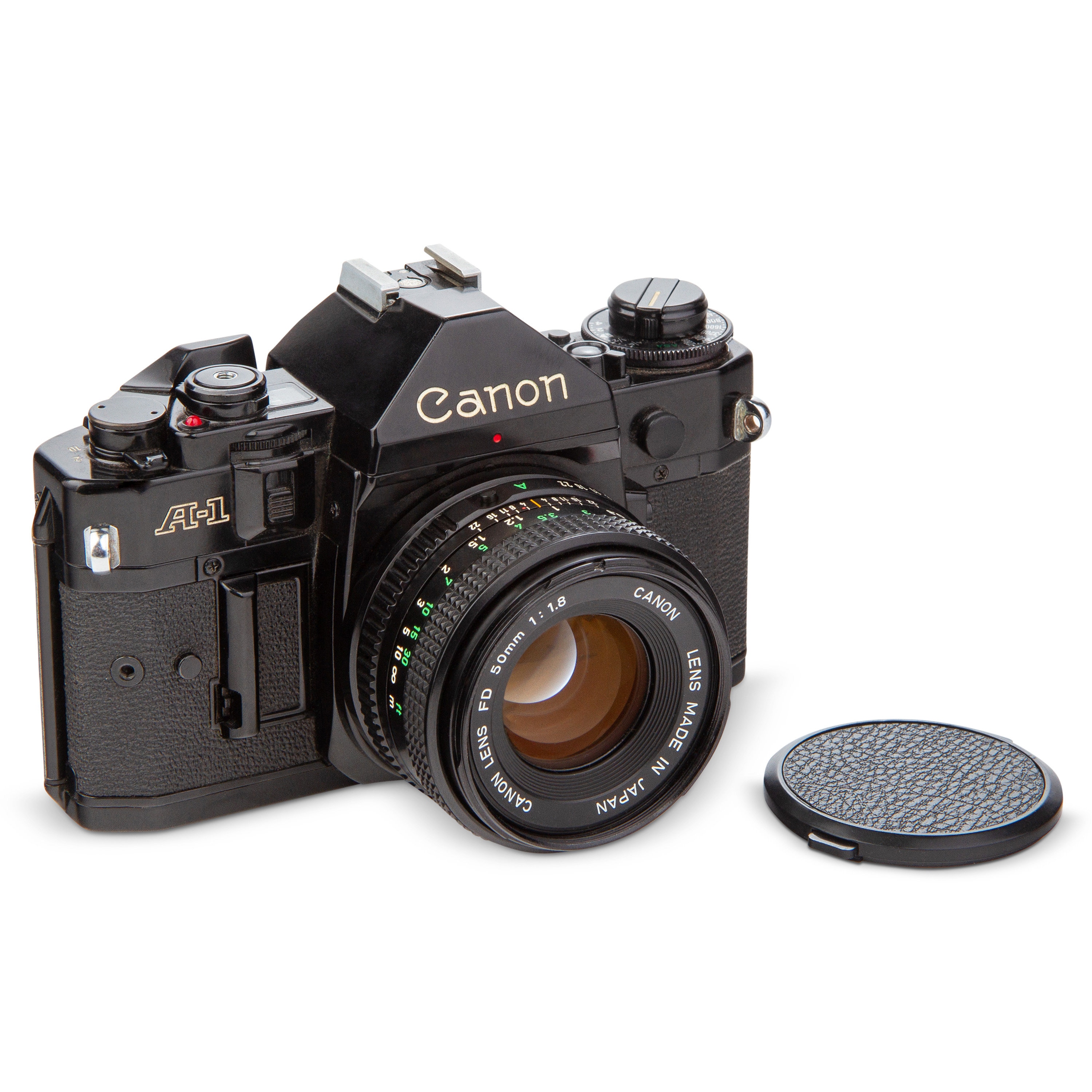Canon A1 35mm Film Camera Bundle Vintage Camera With Strap Etsy