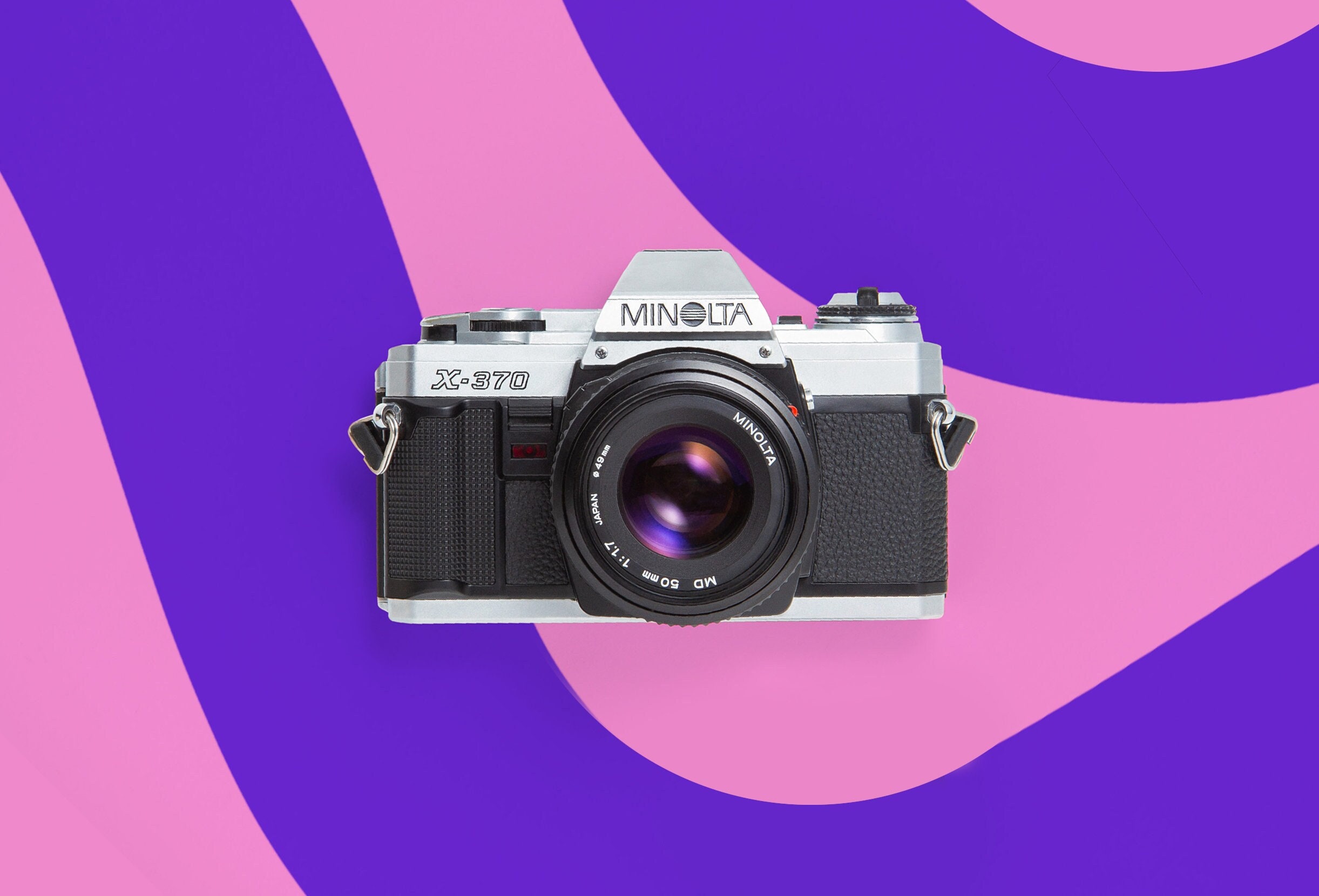 Minolta X370 35mm Film Camera Restored Vintage Camera Etsy