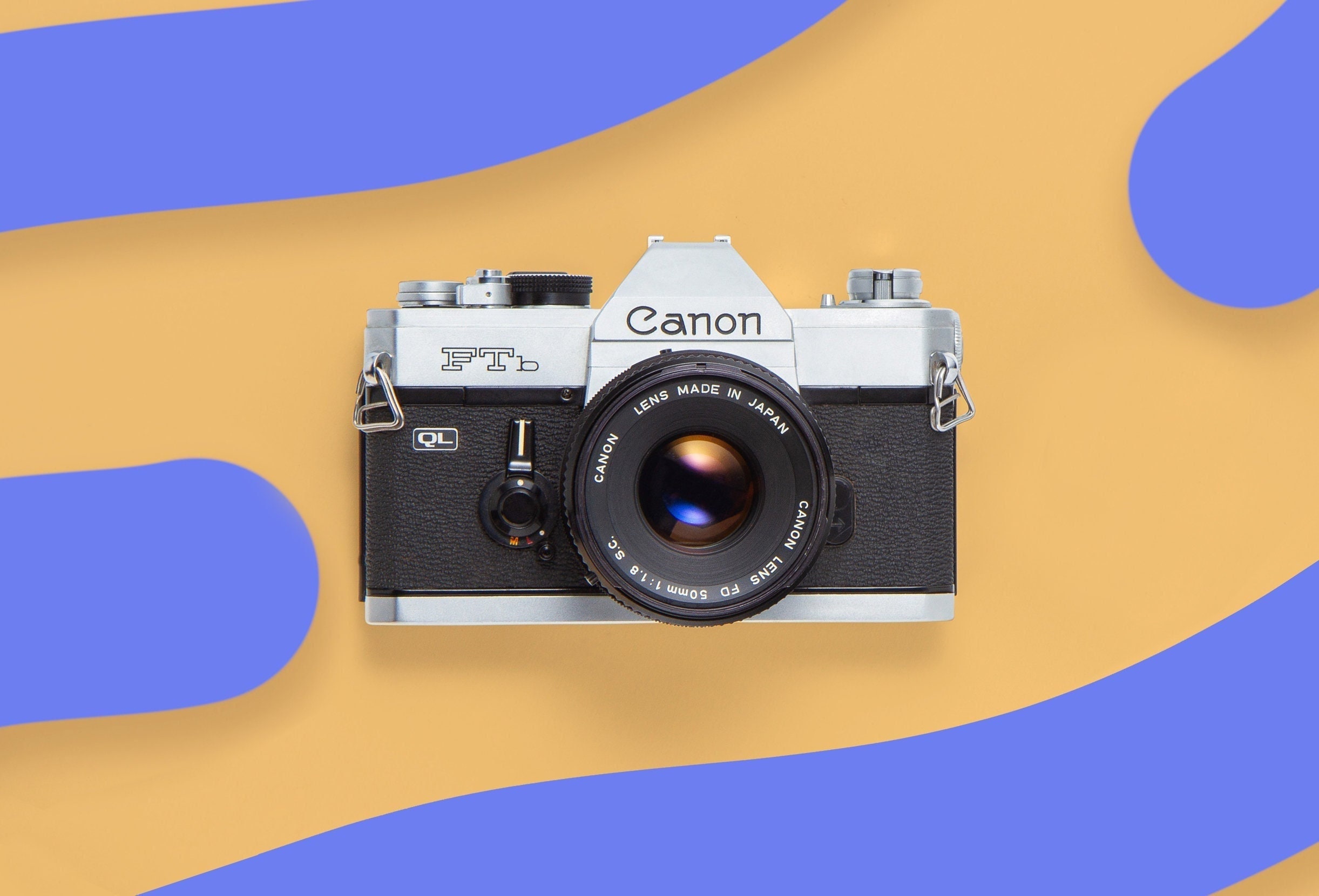 Canon FTB 35mm Film Camera Restored Vintage Camera image