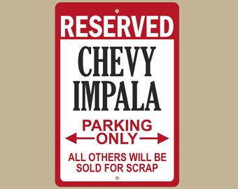 Lowrider Parking Only Sign, Garage Decor, Wall Decor, Parking
