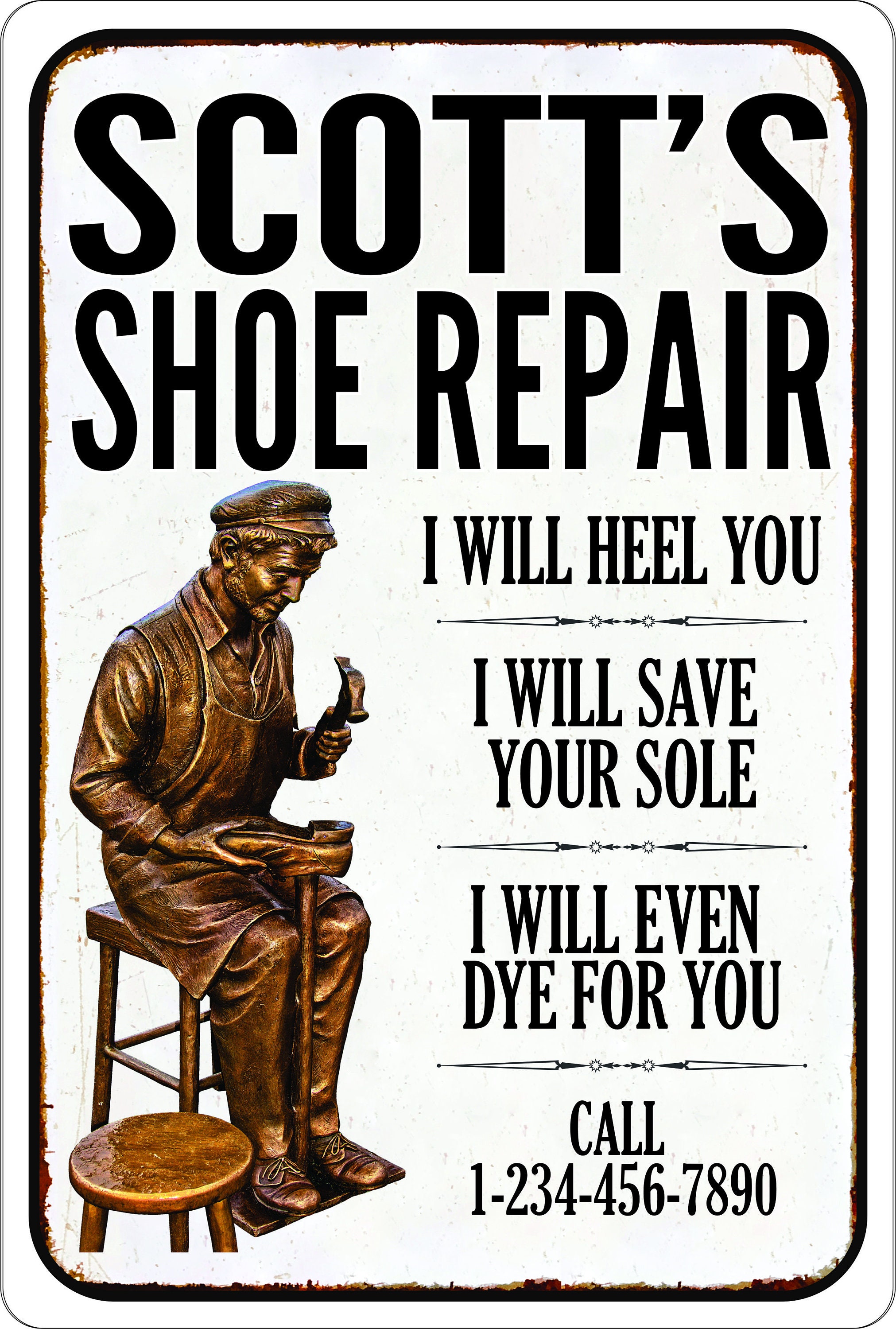 Vintage SHOE REPAIRING サインプレート 看板 il_fullxfull.6179681615_kzcl.jpg