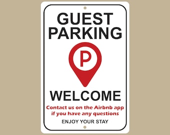 STR Reserved Parking Sign, Custom Metal Sign, Personalized Signs ...