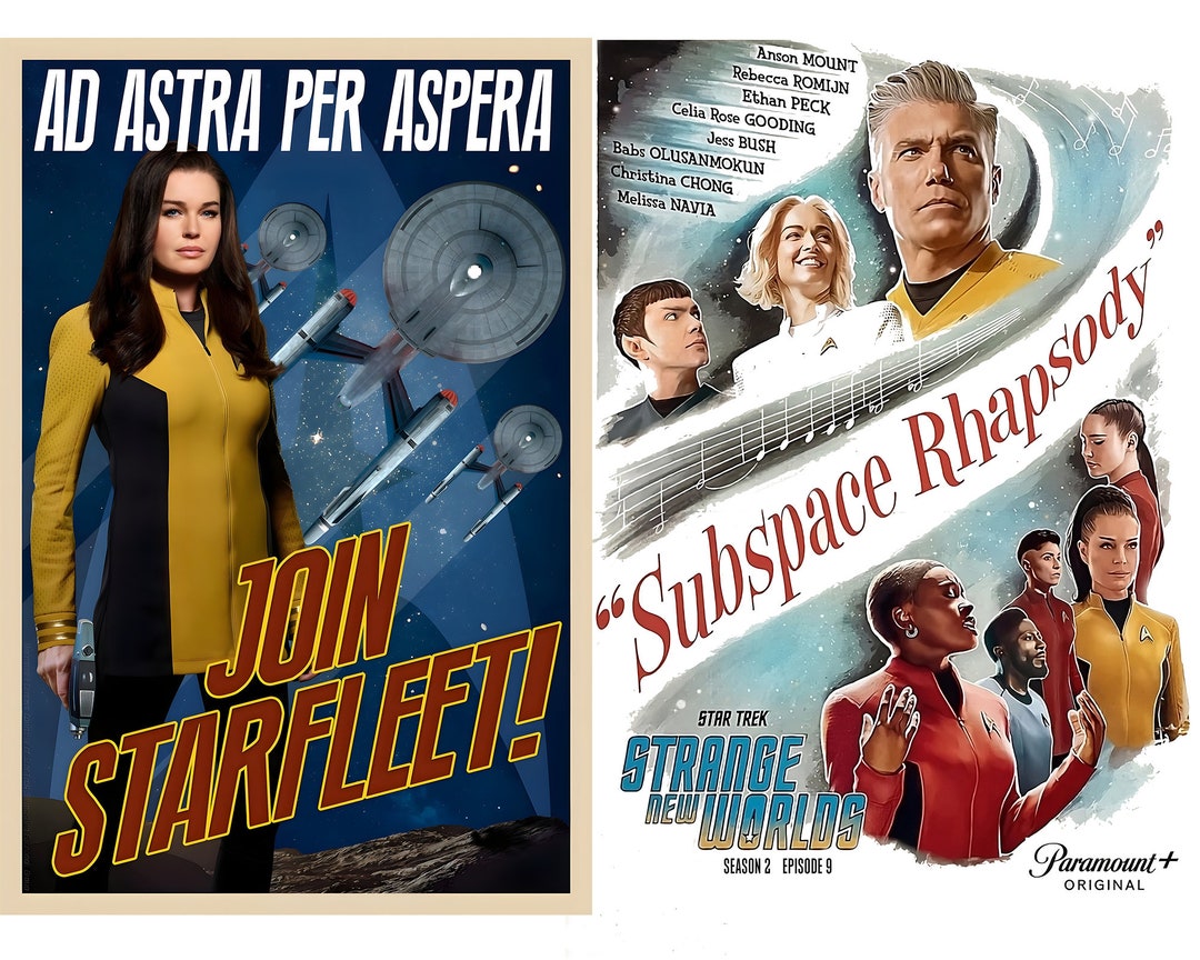 Ad Astra per Aspera Fan Art Starfleet Recruitment & Subspace - Etsy