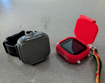 Estuche para reloj inteligente Gabb 3 y Gabb 3 SE con tapa abatible y cordón (tapa opcional)