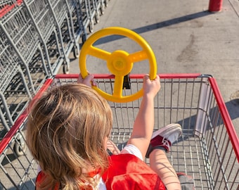 The Cart-Wheel - Volante acoplable para carritos de compra