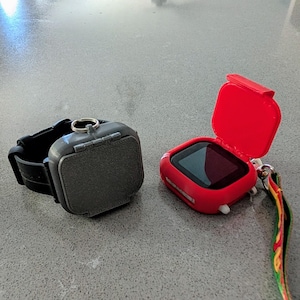 Gizmo 2/Gabb 2 Smart Watch Case With Flip Screen Cover and Lanyard Attachment