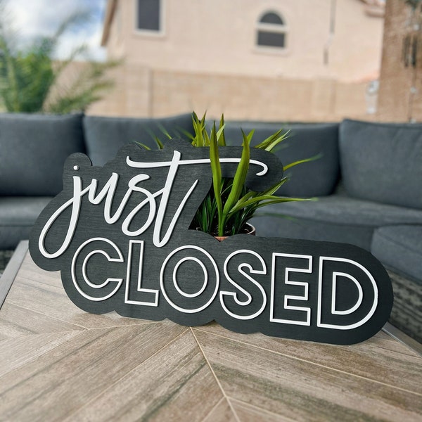 Just Closed Photo Key Etsy