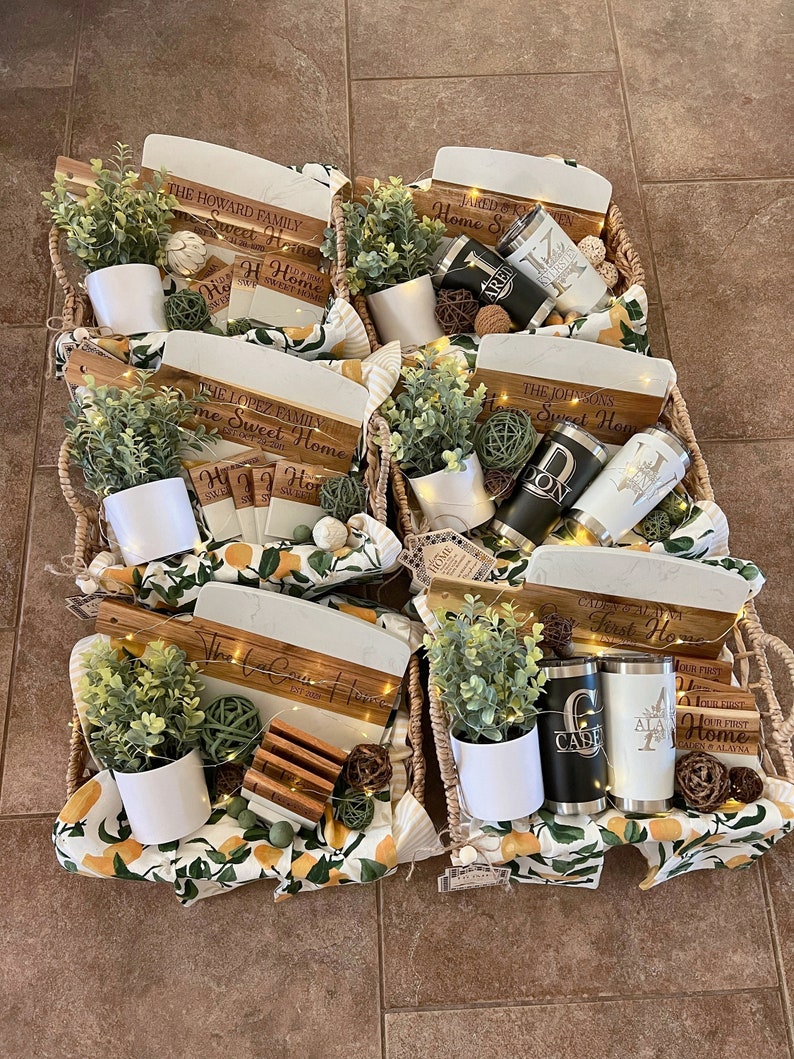 New Home Realtor Closing Gift Basket Gift Basket for New Home Etsy