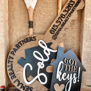 Interchangeable REALTOR Key Prop, REALTOR Key Sign, Sold Sign for ...