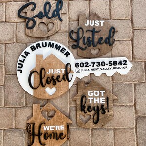 Interchangeable REALTOR Key Prop, REALTOR Key Sign, Sold Sign for ...