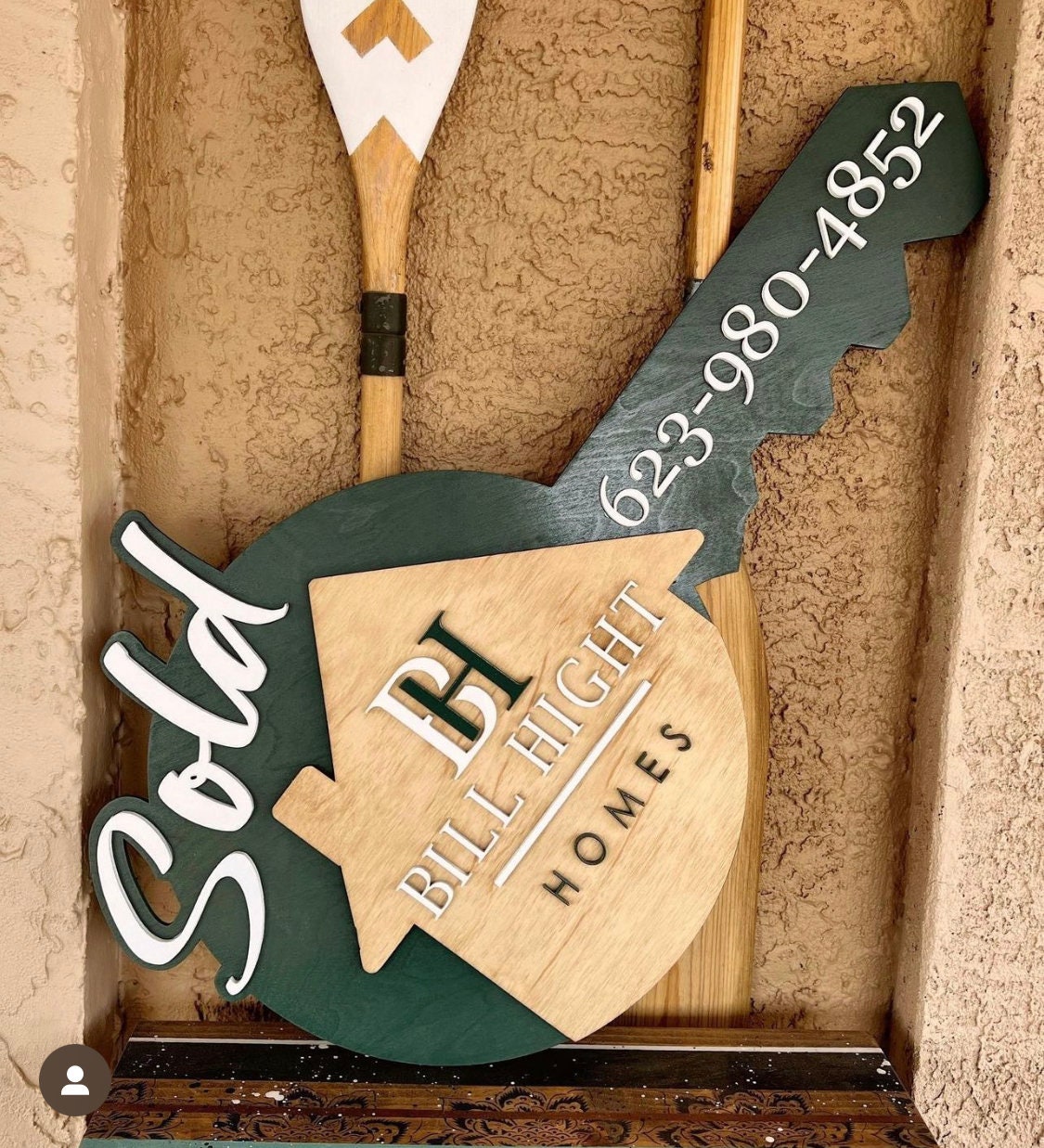 Realtor Key Sold Sign, Sold Sign for Realtor, Closing Day Photo Prop ...