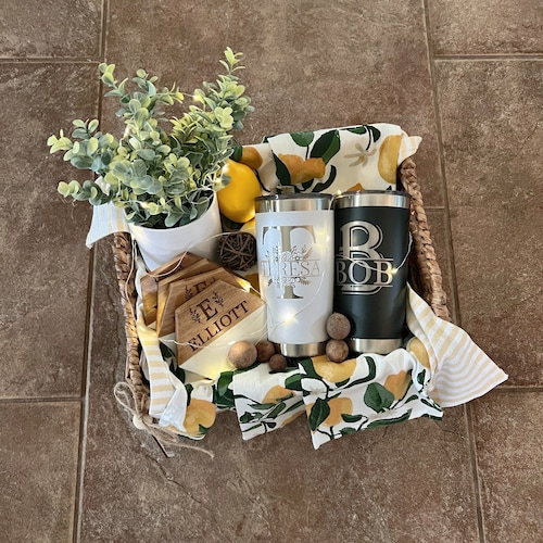 Housewarming Closing Gift Basket Gift Basket for New Home Etsy