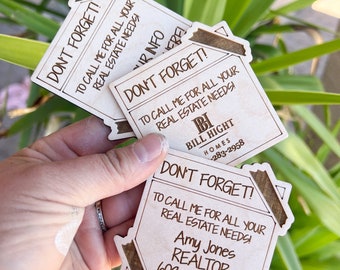 Realtor Marketing Magnet Real Estate Needs Popby Magnet, Marketing for Realtors, Realtor Branding Gifts, Promotional Real Estate Magnets