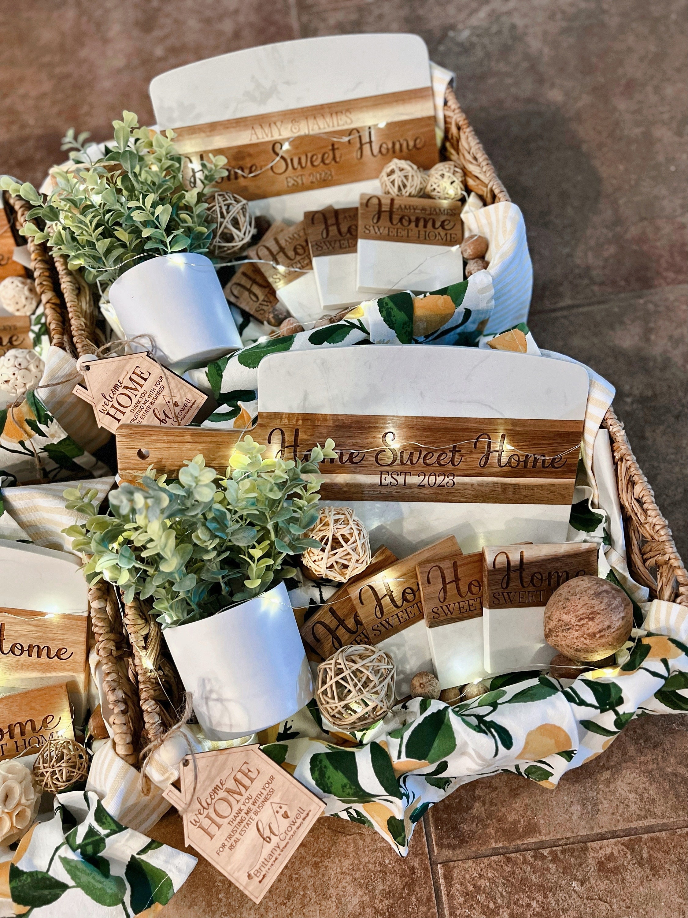 New Home Realtor Closing Gift Basket Gift Basket for New Home Etsy