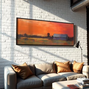 Mid Century Modern Colorful Wall Art