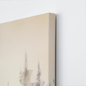Quadro su tela raffigurante un alce, decorazione rustica con cornice, dipinto di animali selvatici immagine 8