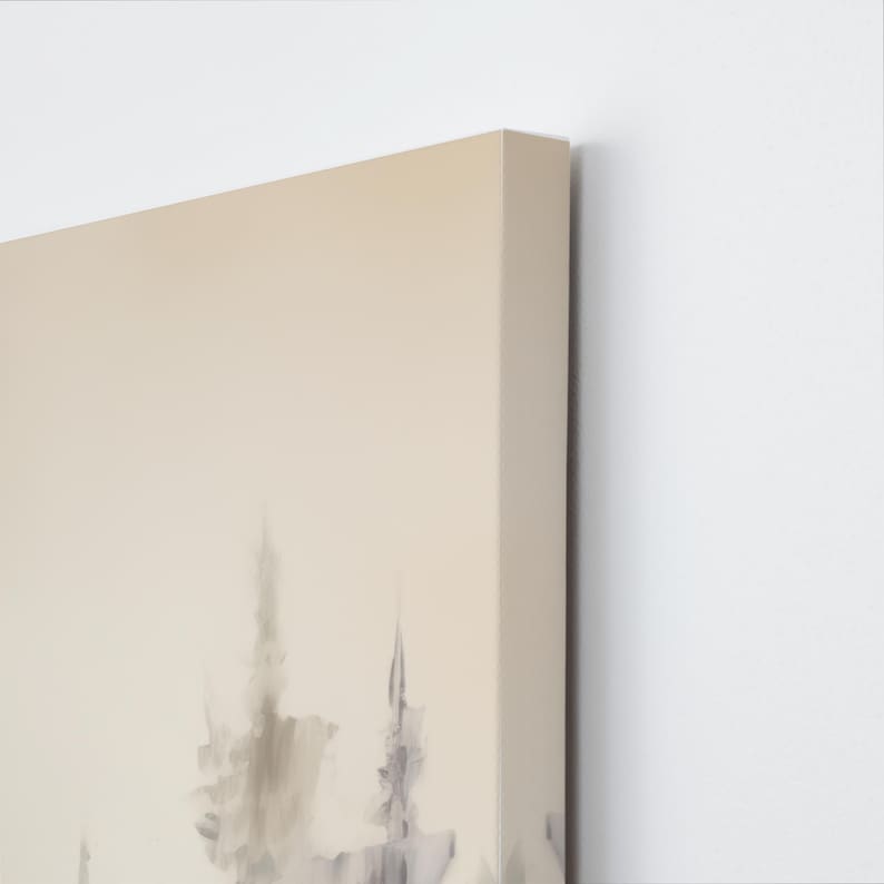 Quadro su tela raffigurante un alce, decorazione rustica con cornice, dipinto di animali selvatici immagine 8