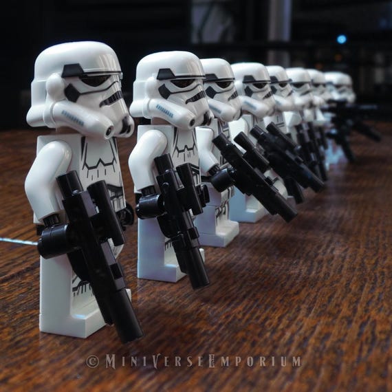 10 X Minifigure Stormtroopers Etsy Canada