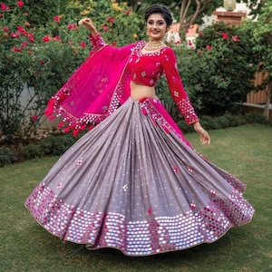 Jhumka lehenga sales