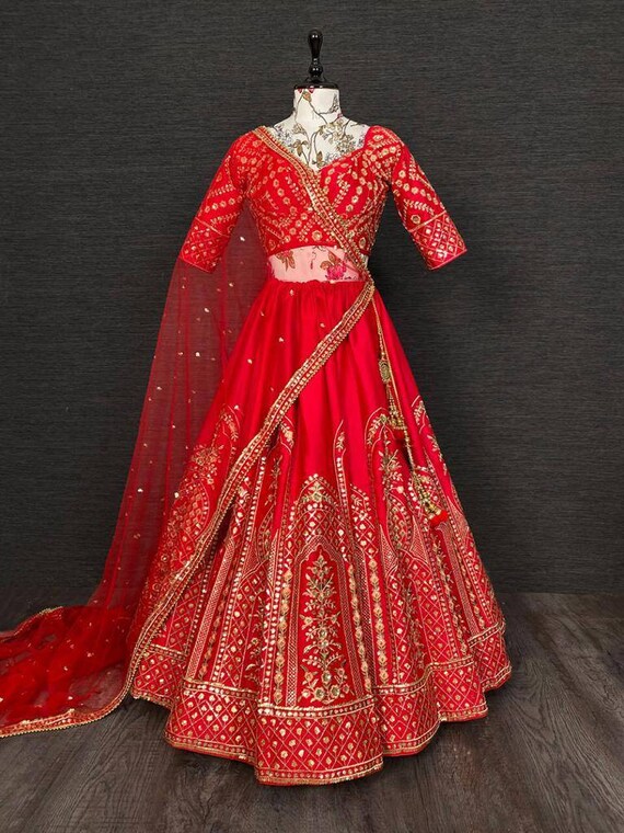 Red Function Wear Classy Designer Readymade Gown | Party wear gown, Gowns,  Modest evening dress