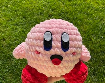 Kirby digital PDF crochet pattern