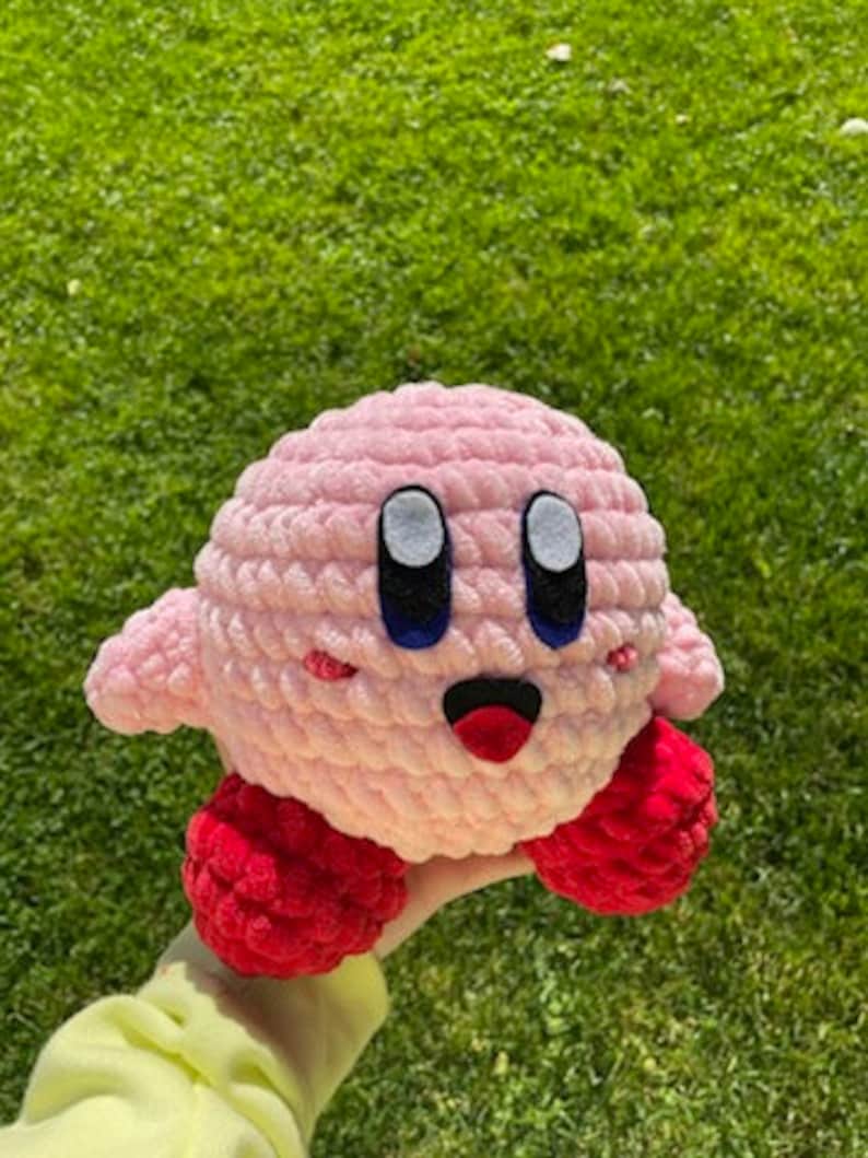 Kirby digital PDF crochet pattern image 3