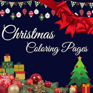 60 Christmas Coloring Pages + Letter To Santa Template