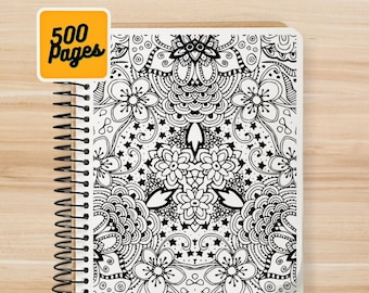 500 Adult Mandala Coloring Pages - V1