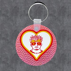 Patrick Mahomes Kansas City Football Keychain