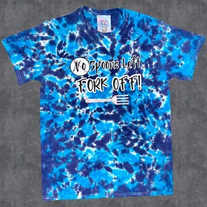 Chronic Illness Awareness &quot;No Spoons Left&quot; Tie Dye Spoonie T-shirt