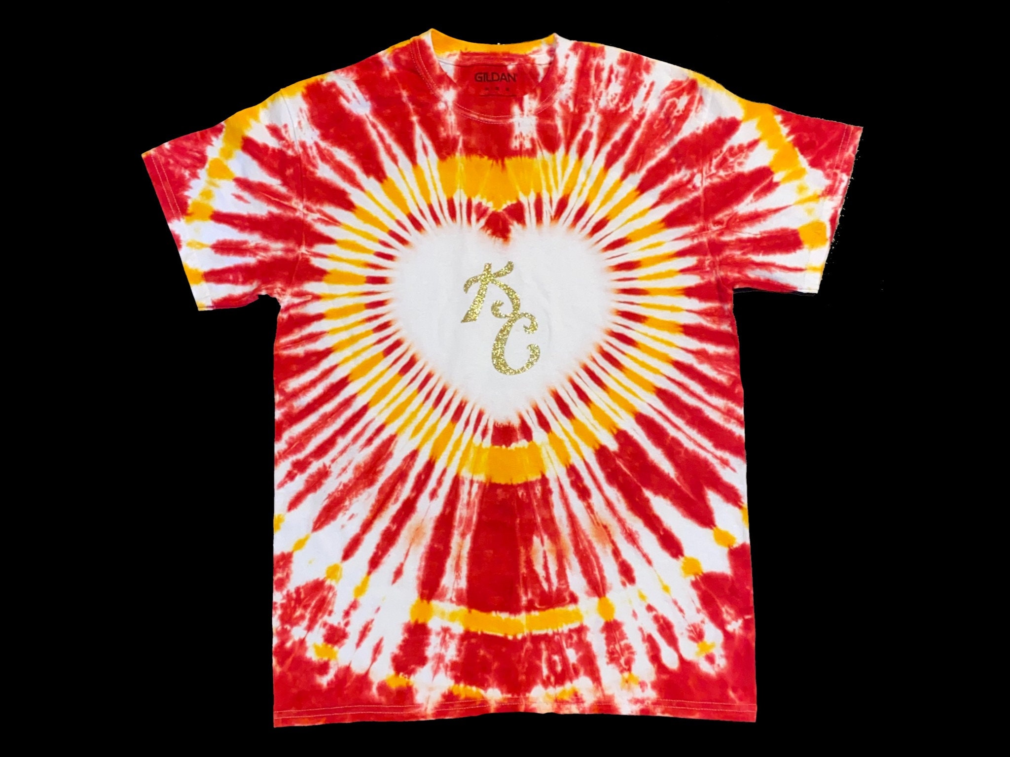 tie dye chiefs sweatshirt