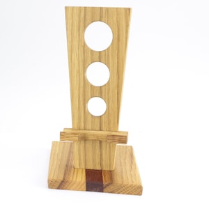 Cell Phone Stand Wooden Cell Phone Holder Phone Dock Holder Christmas Gift Handmade