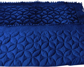 Edredón de terciopelo azul marino, edredón de terciopelo, edredón Queen, edredón tamaño King azul marino, edredón para la venta de mantas y mantas juego de cama de terciopelo