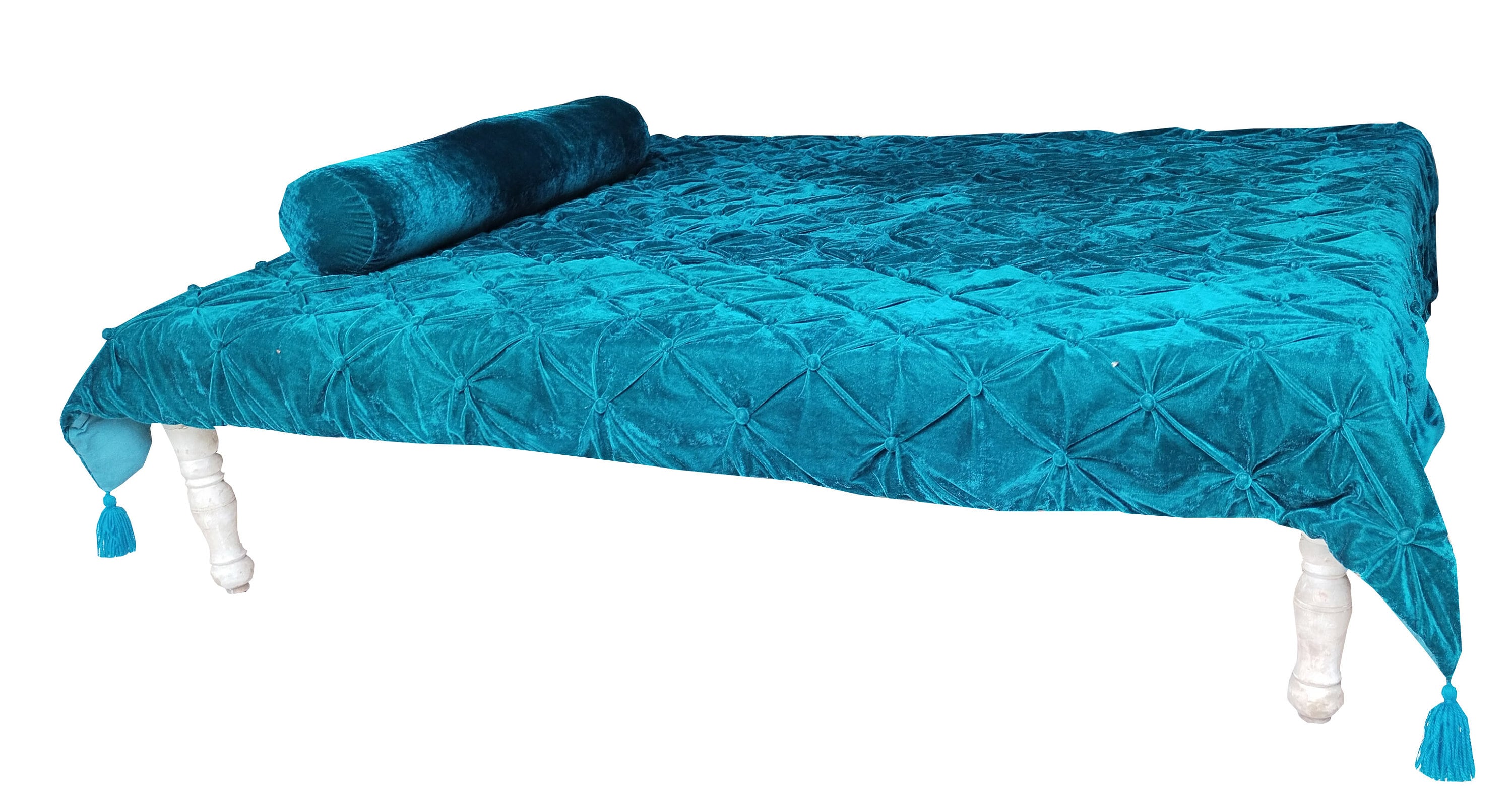 Couette En velours Sarcelle,