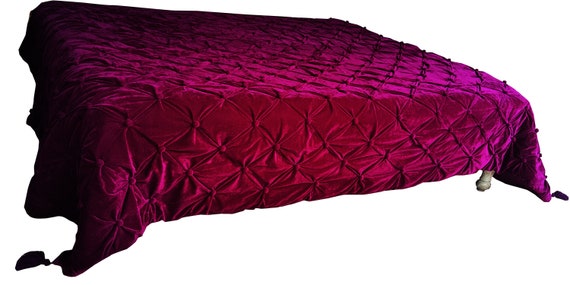 Wine Purple Quilt Purple Throw Blanket Throw Purple Quilt Purple Velvet Comforter Blanket Velvet Bedspread Velvet Wedding King Size Quilt Etsy Canada