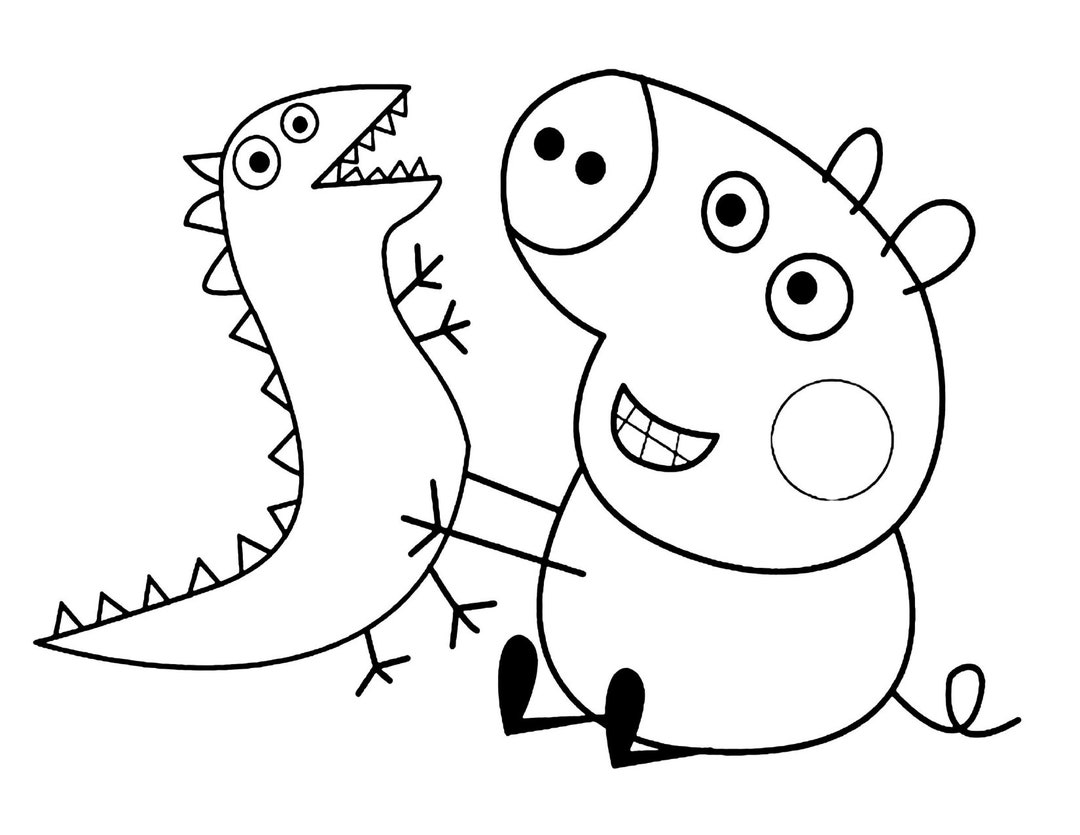 Peppa Pig coloring pages printable games #2