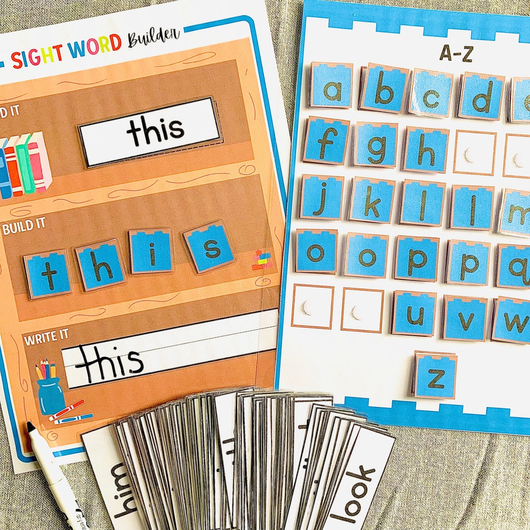 Sight Words Printable Activity, Kindergarten Sight Words, Fry's First ...