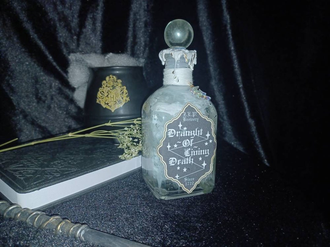 Draught of Living Death Harry Potter Inspired Glowinthedark Potion Prop Etsy
