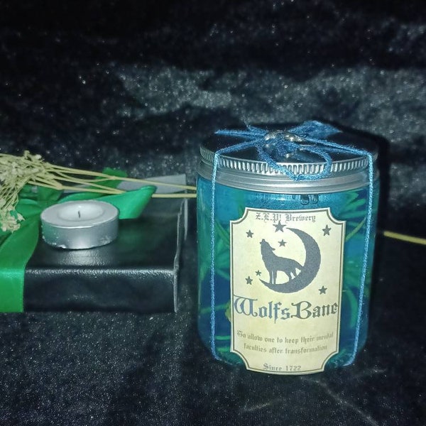 Wolf's Bane Potion No.2 - Harry Potter inspired Potion prop